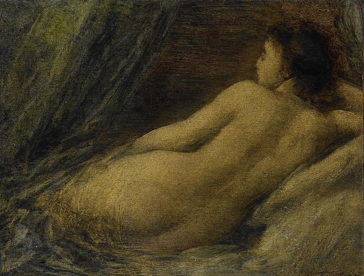 Henri Fantin-Latour Lying Naked Woman china oil painting image